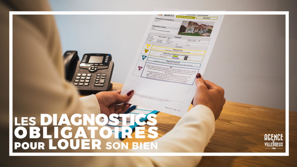 diagnostics obligatoires pour louer